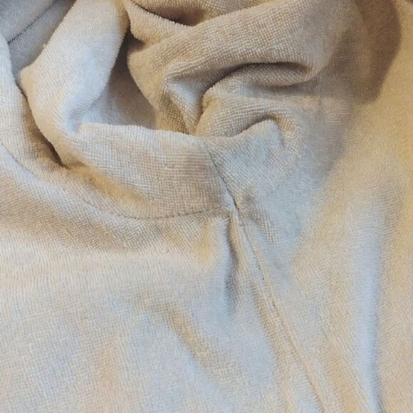 Vintage Victoria’s Secret Women's Size M/L Cream Towel Texture Waist Tie Robe - Picture 10 of 16